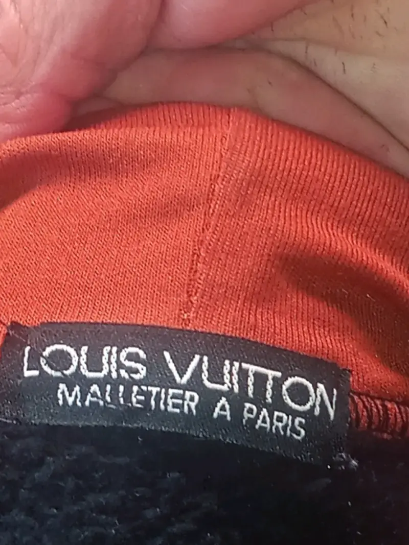 Chaqueta de hombre Louis Vuitton azul con capucha - 2