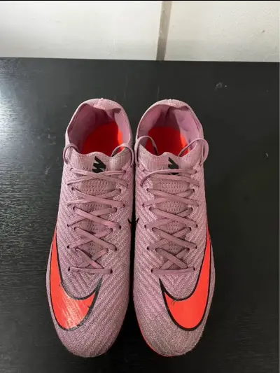 Zapatillas de fútbol Nike Mercurial rosa - miniatura 3