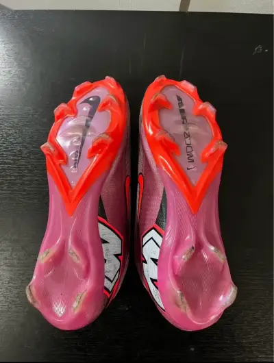 Zapatillas de fútbol Nike Mercurial rosa - miniatura 6