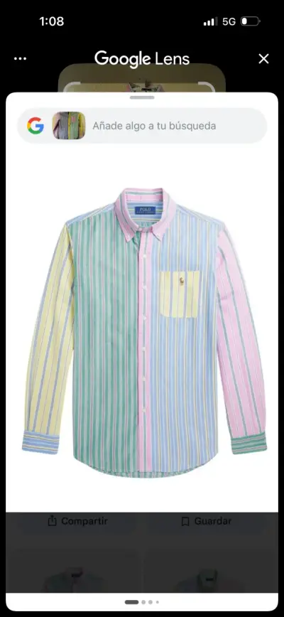 Camisa a rayas multicolor Polo Ralph Lauren - miniatura 1