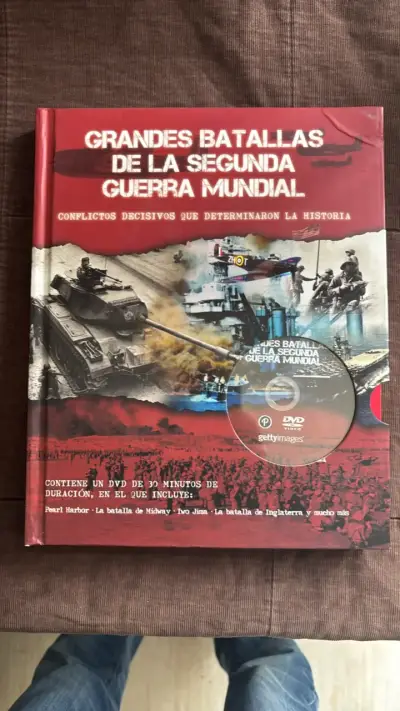 Libro Grandes Batallas de la Segunda Guerra Mundial con DVD - miniatura 1