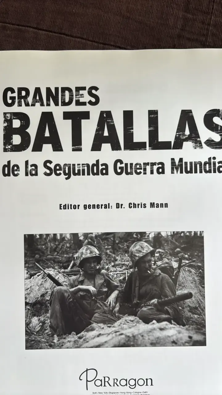 Libro Grandes Batallas de la Segunda Guerra Mundial con DVD - 4