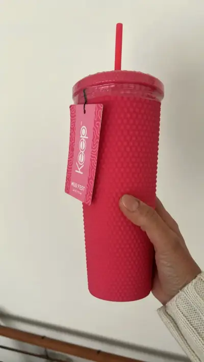 Vaso térmico Keep Mug Fest 710 ml rosa - miniatura 1
