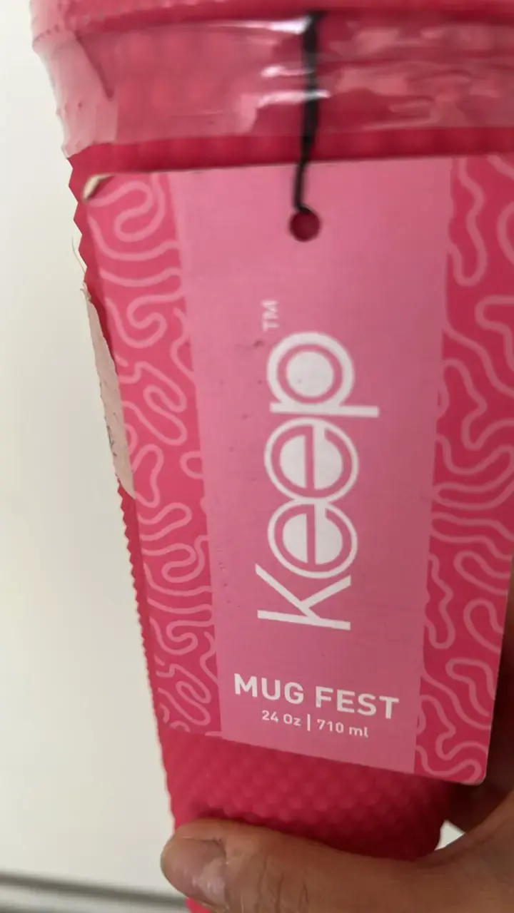 Vaso térmico Keep Mug Fest 710 ml rosa - 4