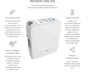 Concentrador de Oxígeno INOGEN ONE G5 - 6