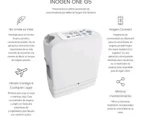 Concentrador de Oxígeno INOGEN ONE G5 - miniatura 6