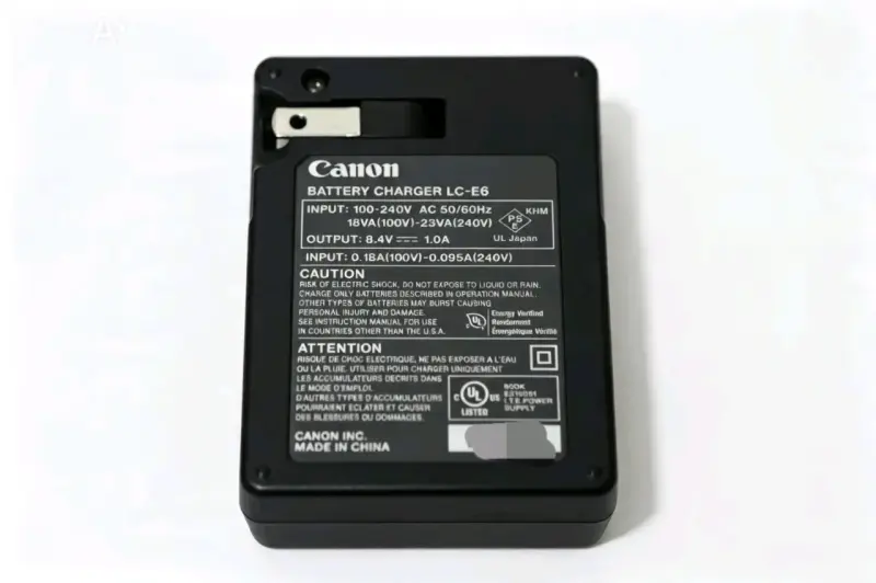 Cargador para batería canon LC-E6 - 2