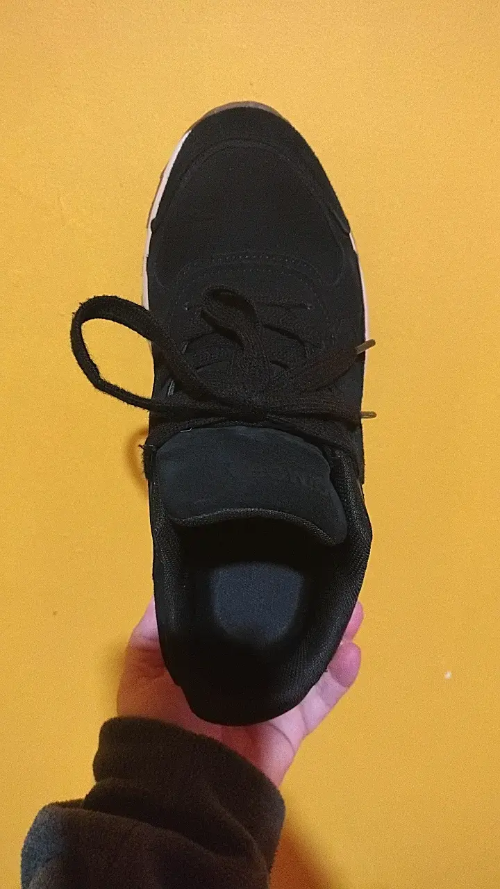 Zapatillas negras casuales C/Moran - 2
