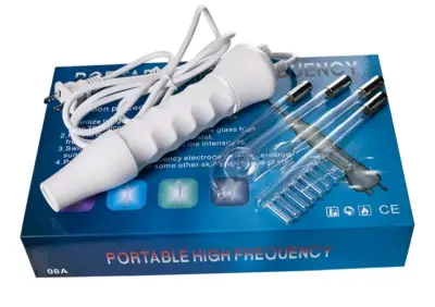 Máquina de Alta Frecuencia Portátil para Terapia Facial - miniatura 6