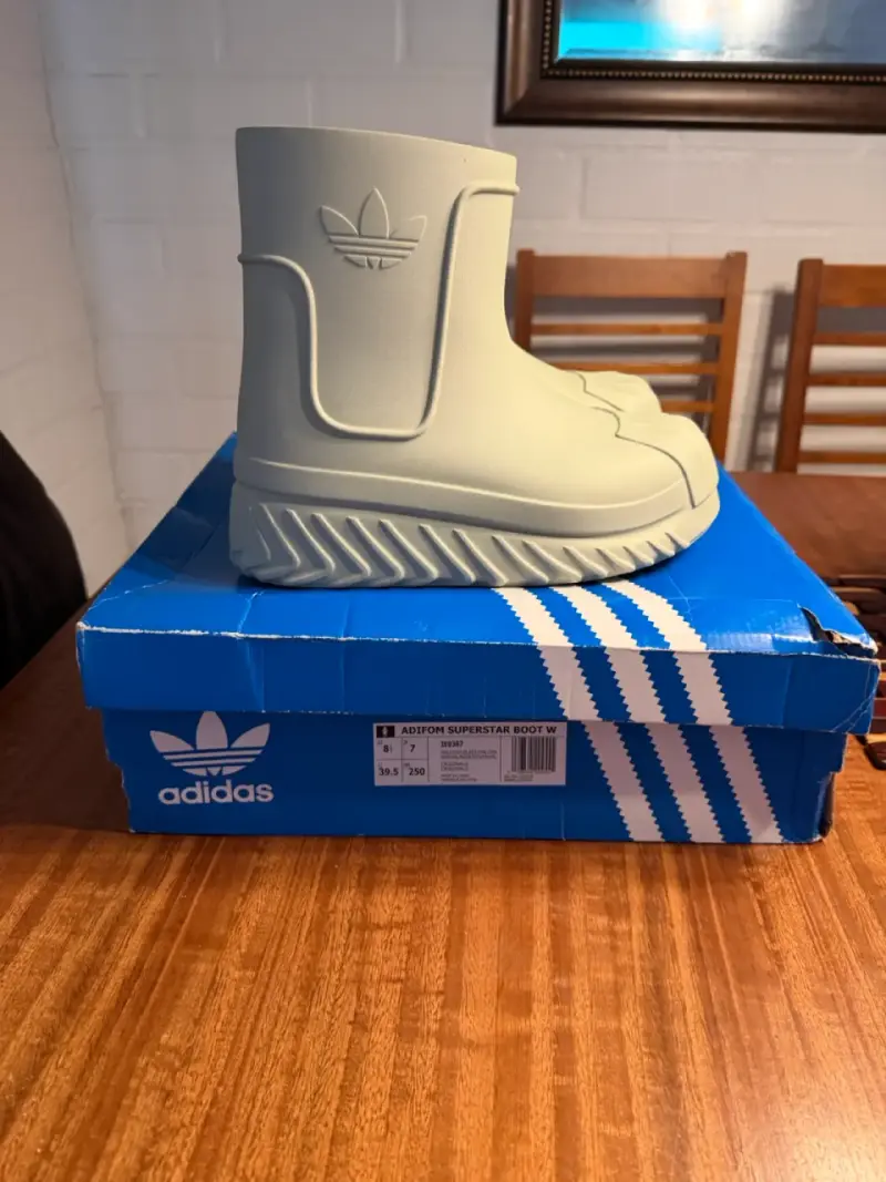 Botas Adidas Adifom Superstar Boot color crema - 1