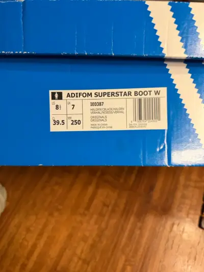 Botas Adidas Adifom Superstar Boot color crema - miniatura 3