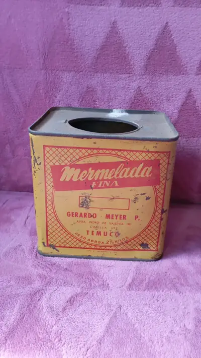 Lata Vintage de Mermelada Fina Gerardo Meyer - miniatura 1