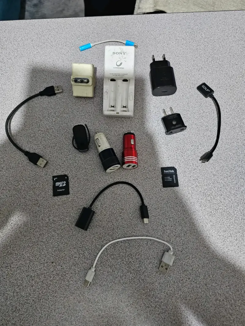 Cargador de Pilas Sony con Accesorios Electrónicos - 1