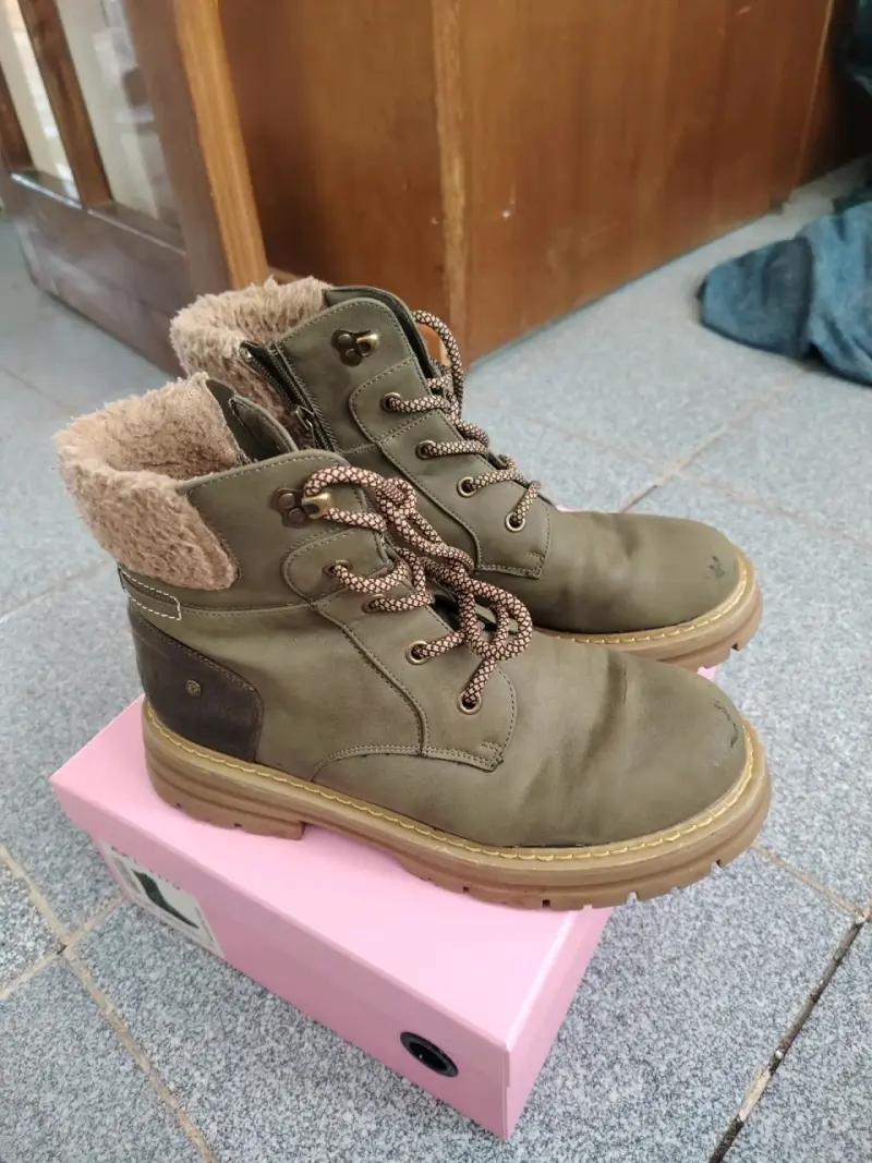 Botas de invierno con forro de lana para mujer - 2