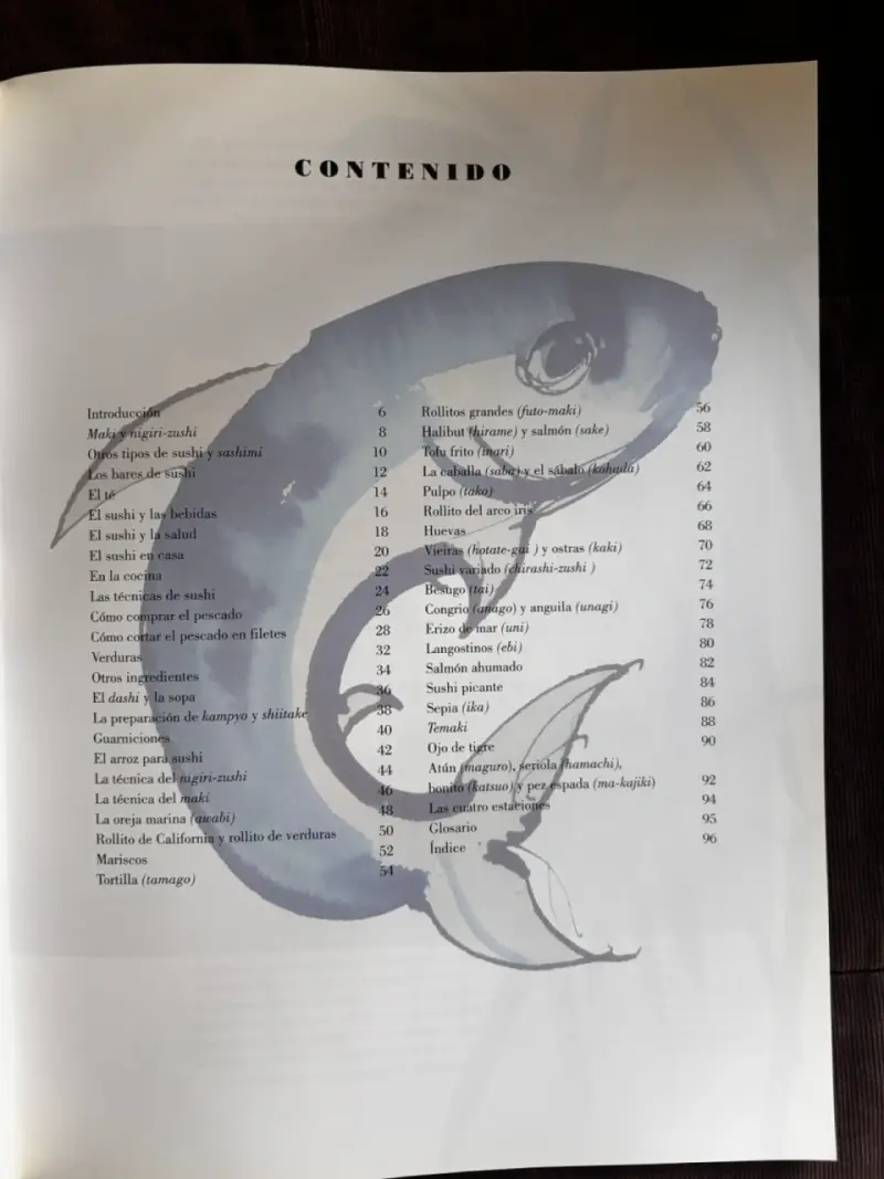 Libro de recetas de sushi por Katsuji Yamamoto - 4
