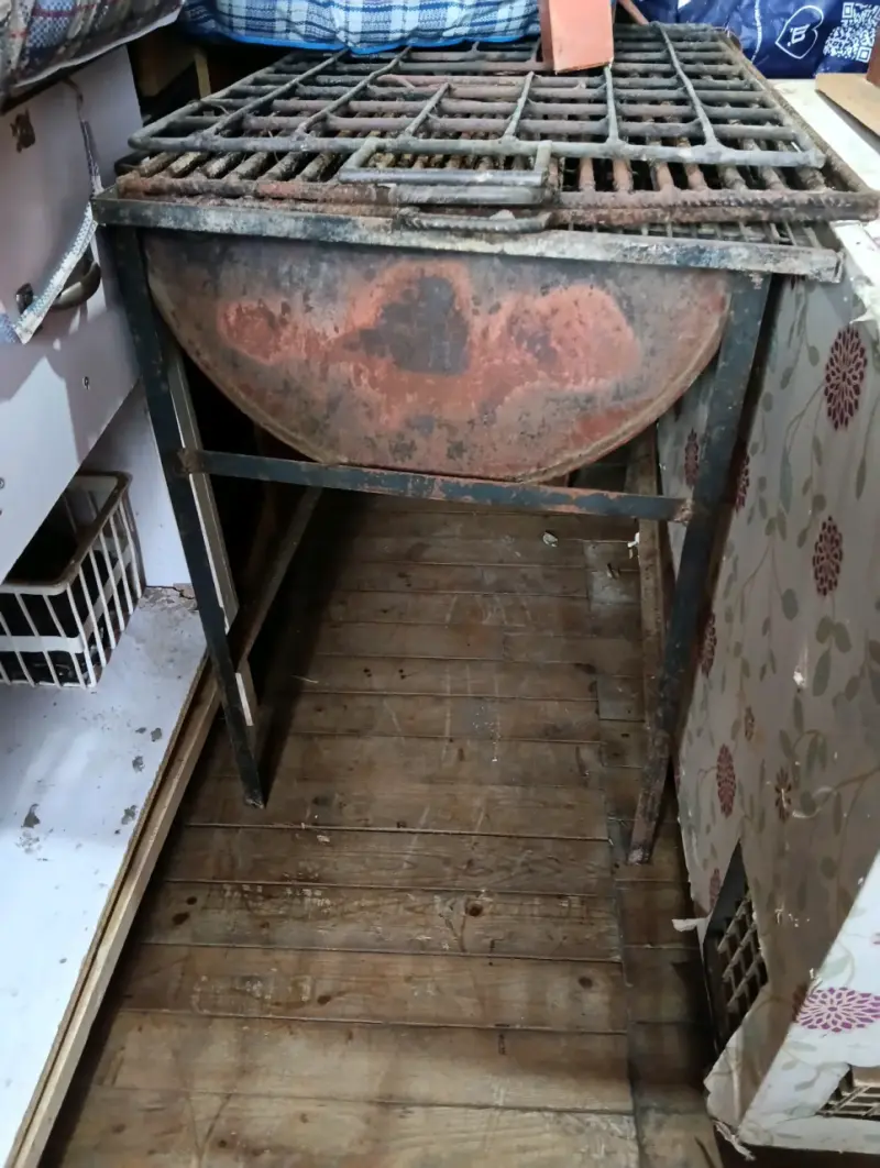 Parrilla de hierro para asados - 1