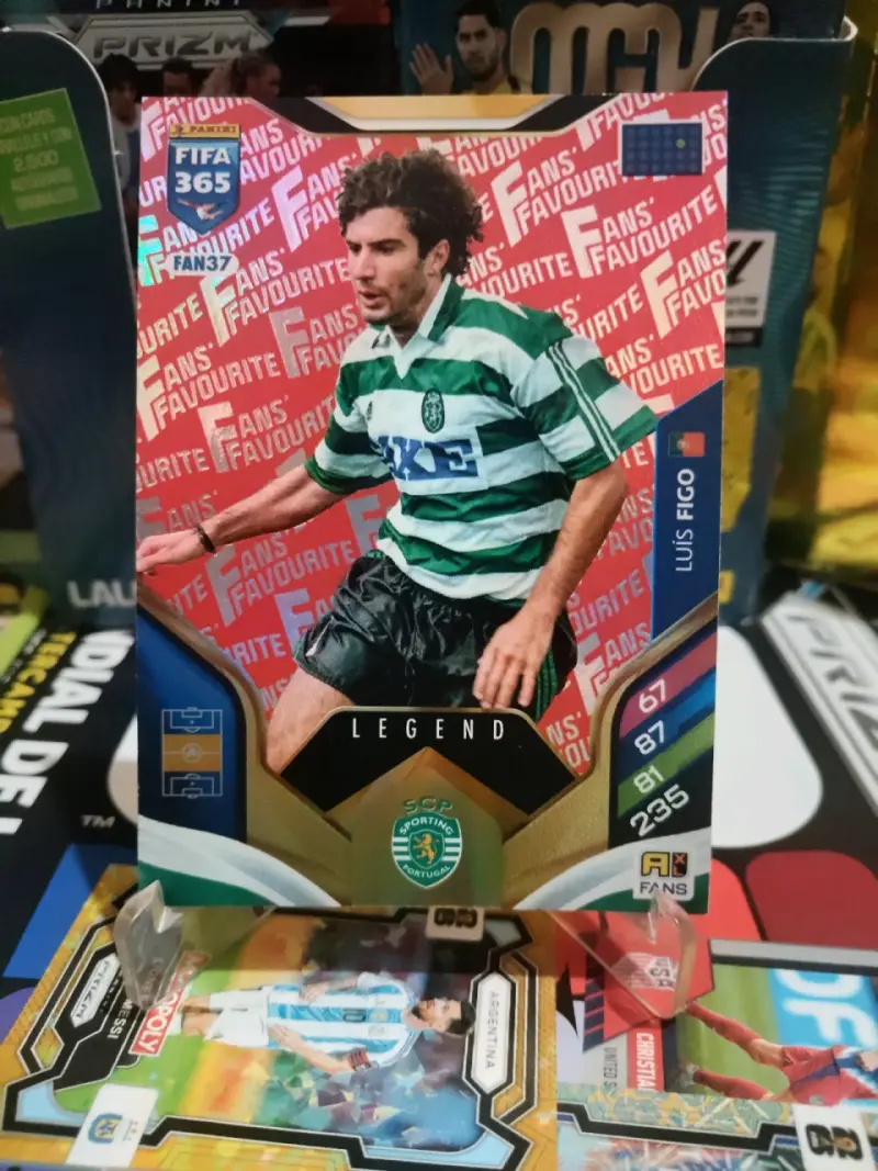 Tarjeta de colección Luis Figo FIFA 365 Legend - 1