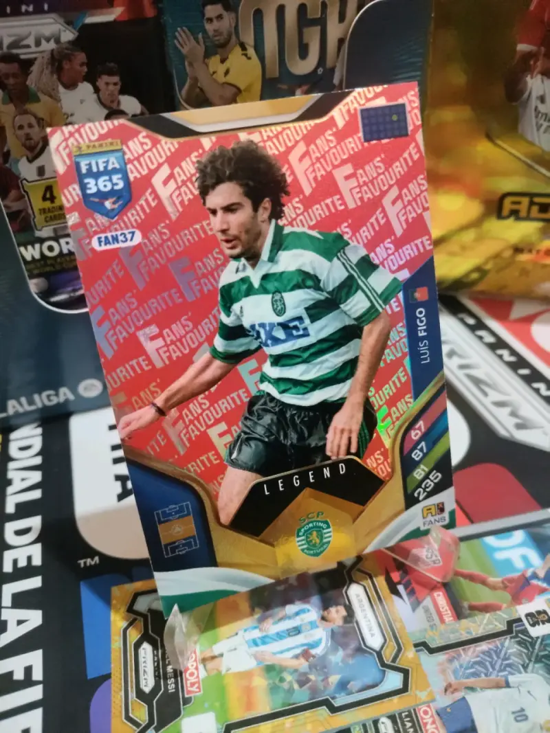 Tarjeta de colección Luis Figo FIFA 365 Legend - 2