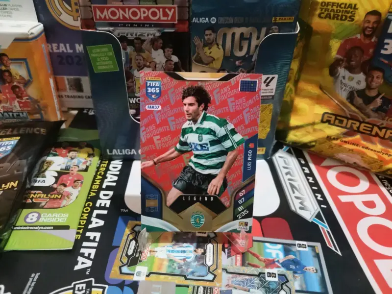 Tarjeta de colección Luis Figo FIFA 365 Legend - 4