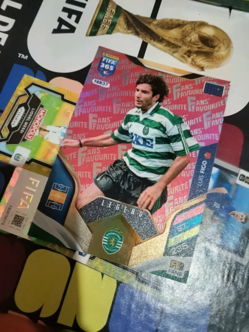 Tarjeta de colección Luis Figo FIFA 365 Legend - 6