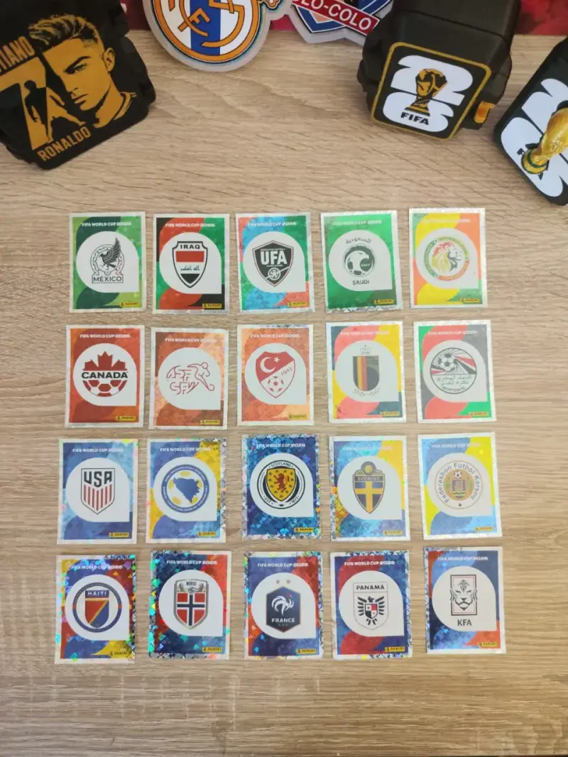 Pack 20 Escudos Álbum FIFA 2026 PANINI - 2