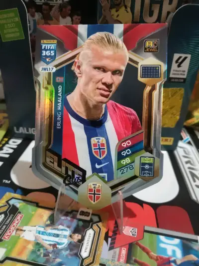 Tarjeta de colección Erling Haaland FIFA 365 - miniatura 1