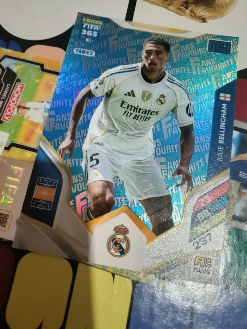 Tarjeta de fútbol Jude Bellingham Real Madrid - 5
