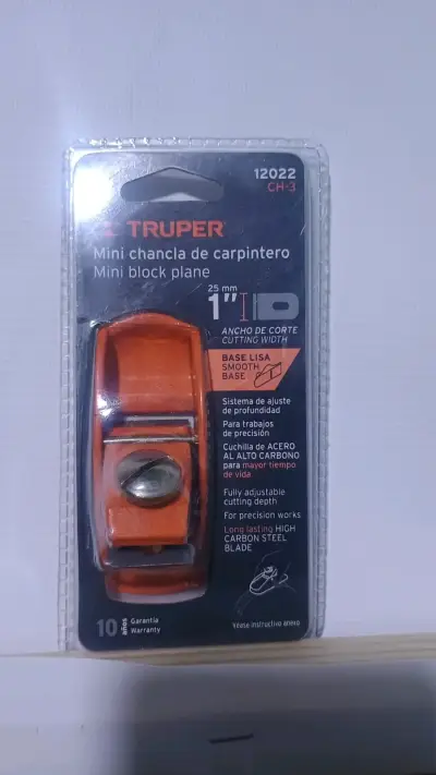 Mini chancla de carpintero Truper 25mm - miniatura 1