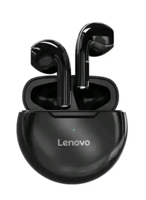 Audífonos Inalámbricos Lenovo Bluetooth Negros - 1
