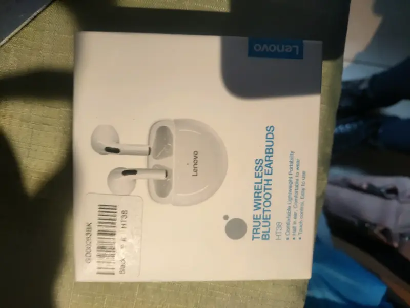 Audífonos Inalámbricos Lenovo Bluetooth Negros - 2