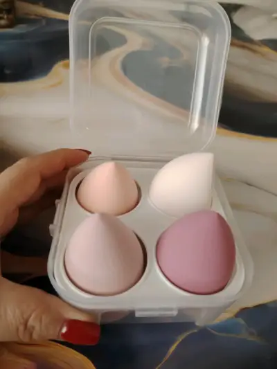 Set de esponjas de maquillaje en caja - miniatura 3