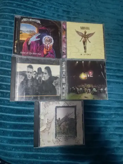 Colección de CDs de rock y metal clásicos - miniatura 1