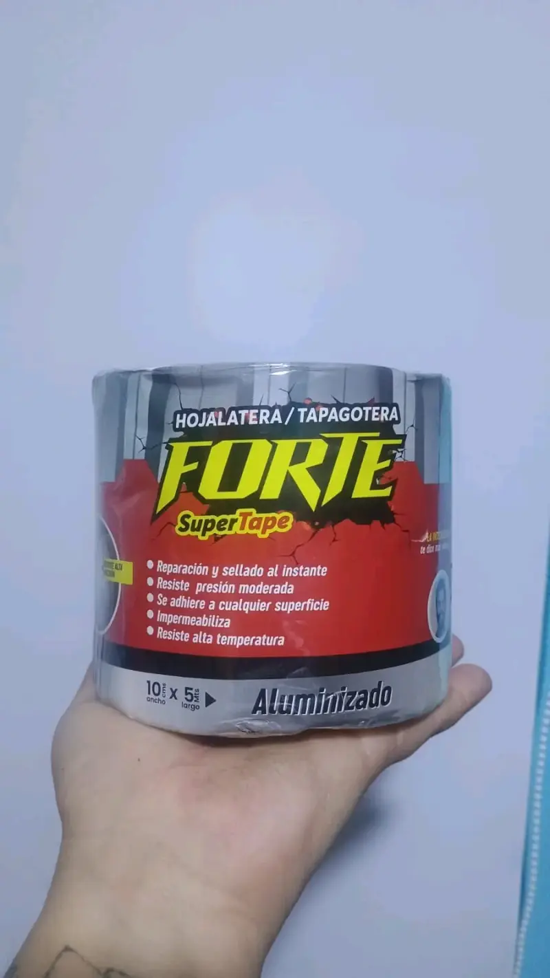 Cinta adhesiva Forte SuperTape aluminizada