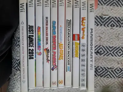 Lote 10 juegos Nintendo Wii - miniatura 2