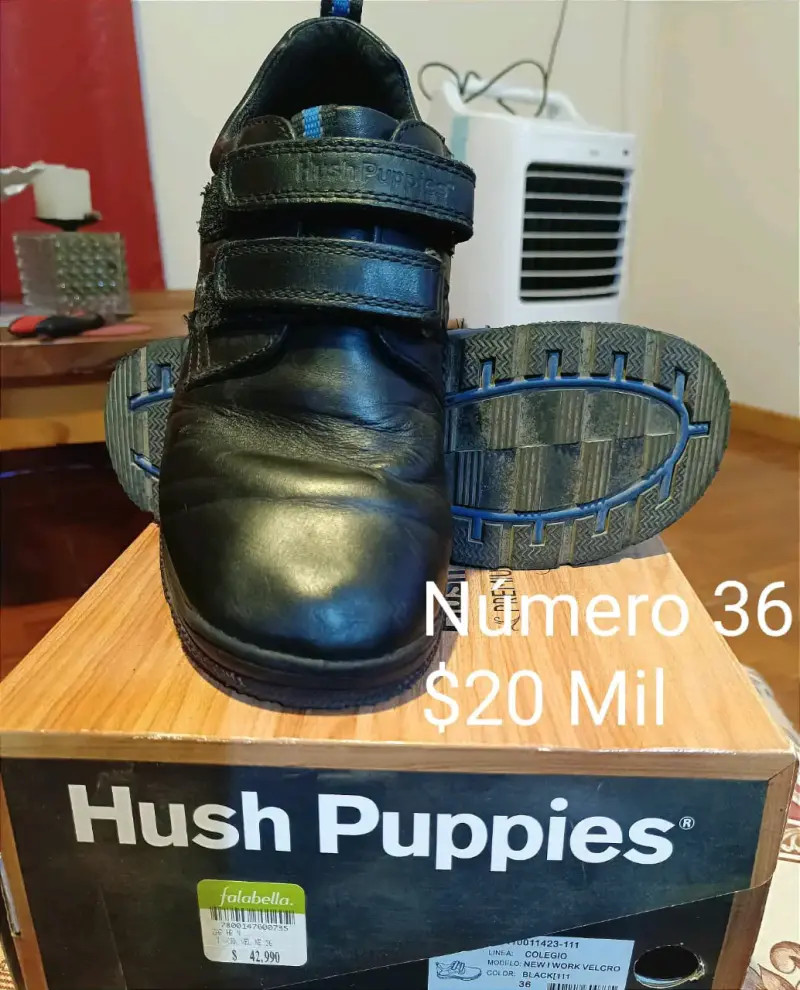 Zapatos escolares Hush Puppies talla 36
