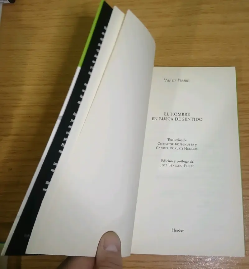 Libro El Hombre en Busca de Sentido de Viktor Frankl - 3
