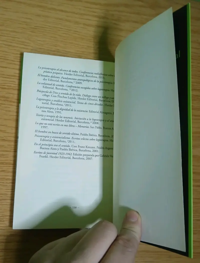 Libro El Hombre en Busca de Sentido de Viktor Frankl - 4