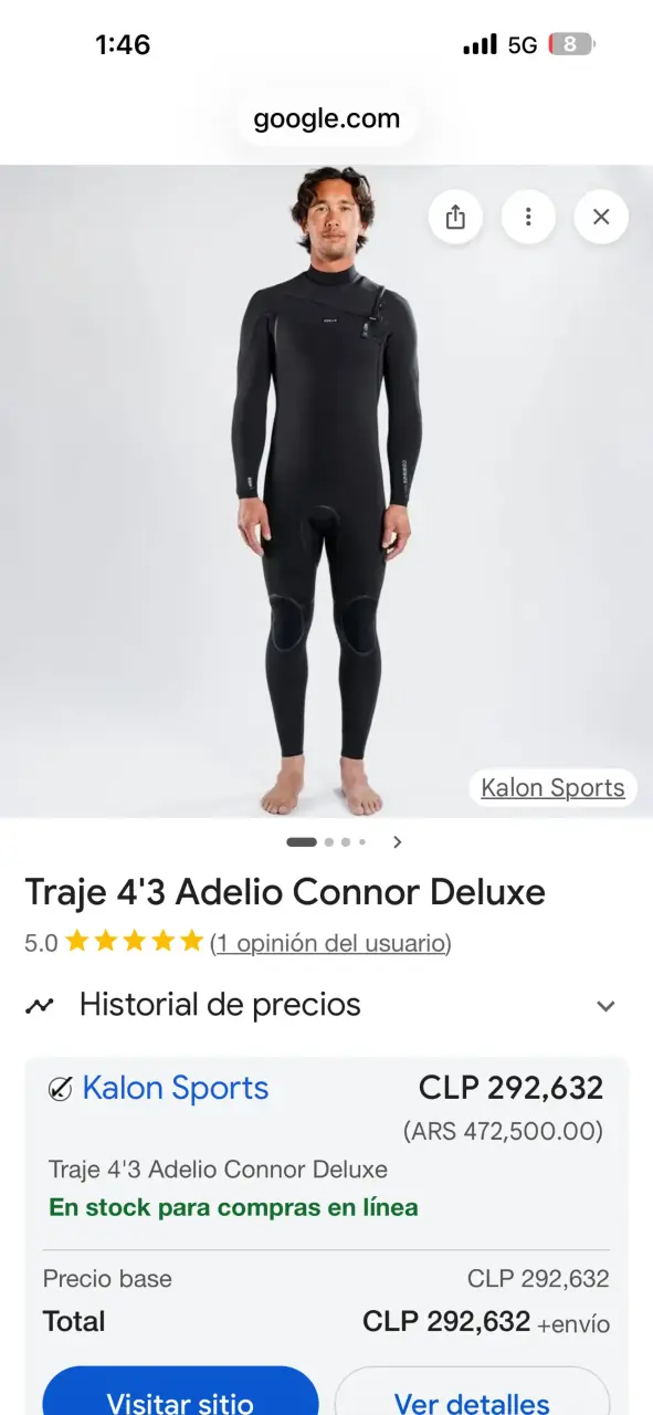 Traje de surf adelio connor deluxe 4’3 - 2