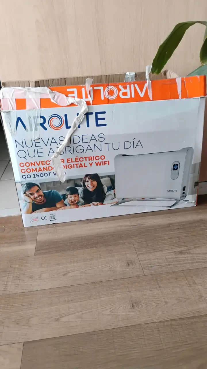 Convector Eléctrico Digital WiFi Airolite CO1500T - 2