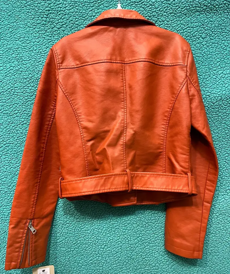 Chaqueta Biker Terracota Levi’s Talla S - 2