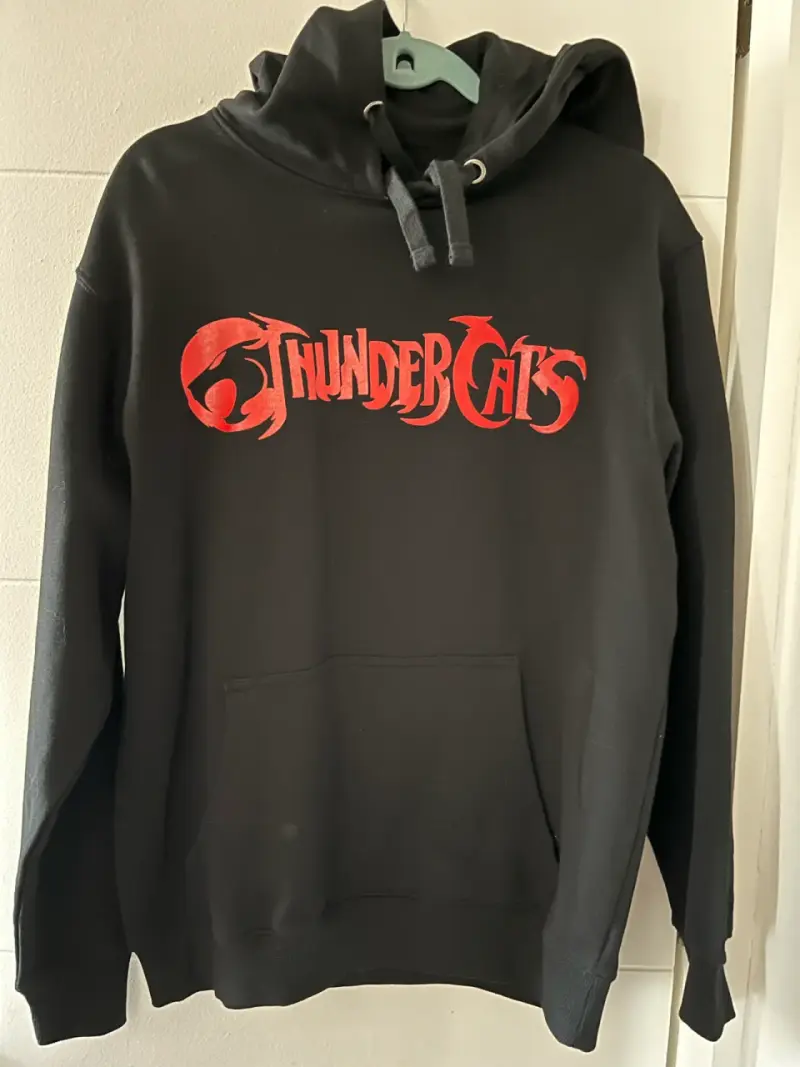 Polerón Thundercats Negro con Estampado Retro - 1