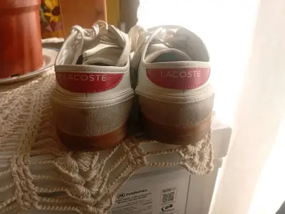 Zapatillas Lacoste Sideline blancas para hombre - miniatura 3