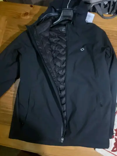 Parka 3 en 1 Skada Hombre Doite Negra - miniatura 2