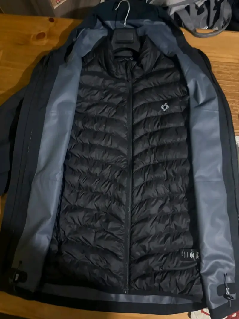 Parka 3 en 1 Skada Hombre Doite Negra - 3