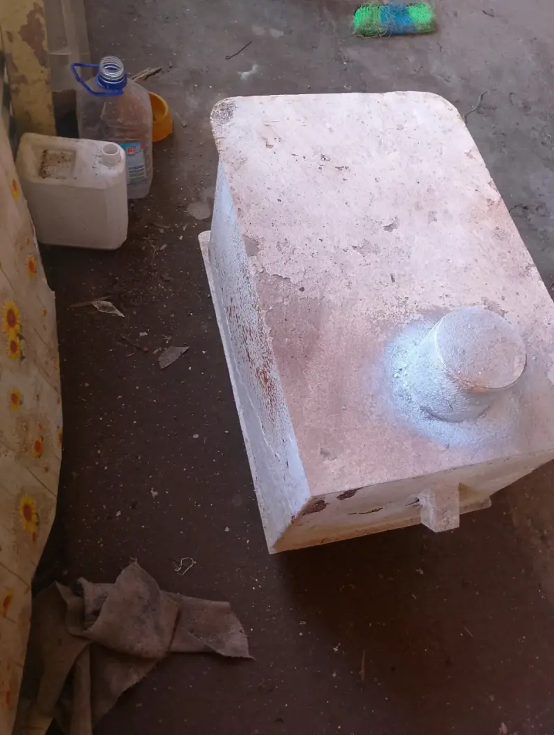 Estufa a leña de hierro fundido para calefacción - 3