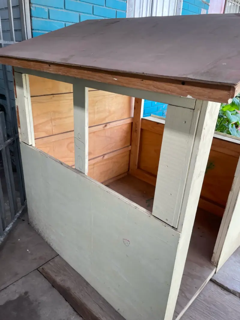 Casita de Madera para Niños Exterior - 3