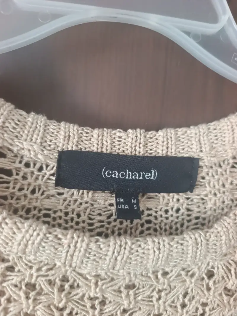 Suéter de punto beige Cacharel - 2