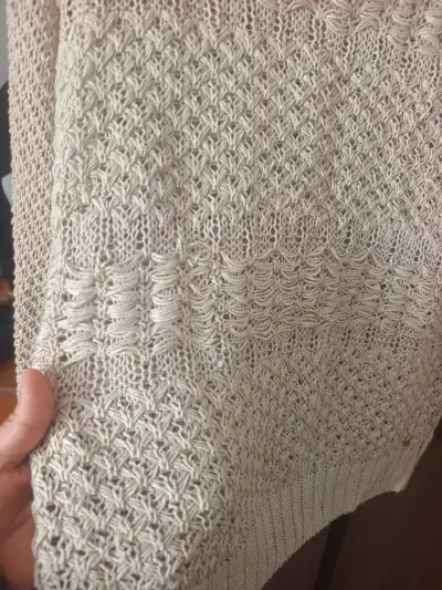 Suéter de punto beige Cacharel - miniatura 4