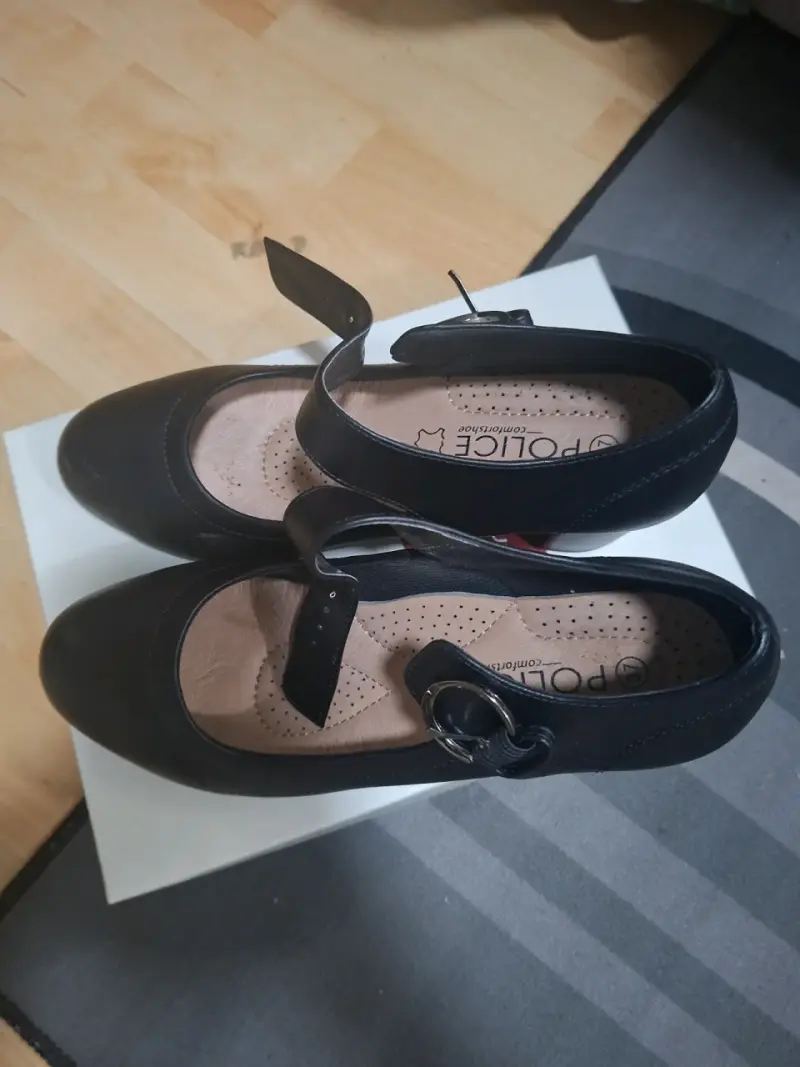 Zapatos de tacón medio negros Police Comfort - 2