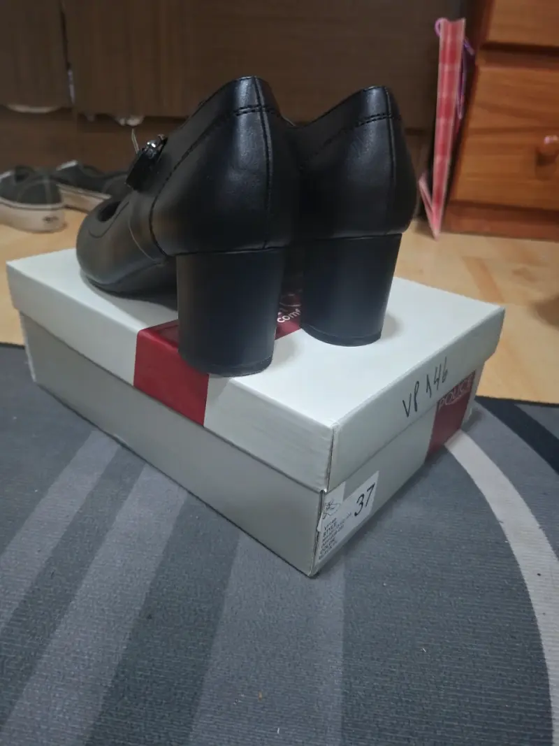 Zapatos de tacón medio negros Police Comfort - 3